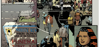 Illustration for article titled Jason Aaron and R.M Guéra leave the reservation with Scalped #60